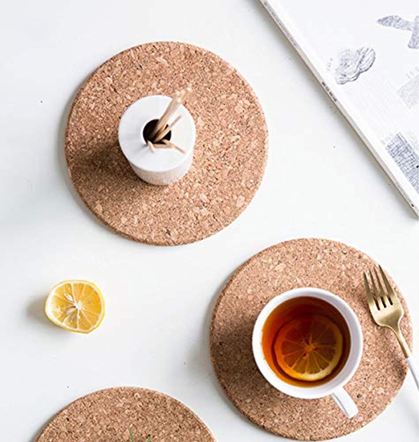 Heat-resistant Round Cork Coasters - Eco Trade Company