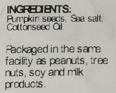 Sincerely Nuts Shelled Pepitas Pumpkin Seeds Salted - Eco Trade Company