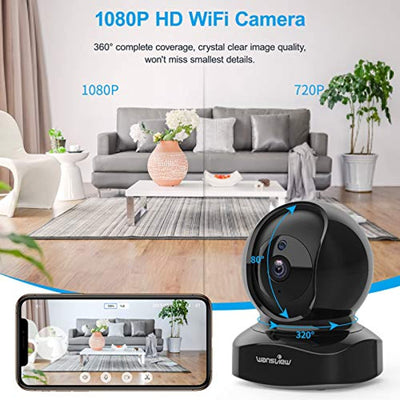 Wireless Security Camera, IP 1080P HD - Eco Trade Company