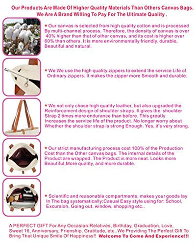 Gift Bag Giraffe Art Canvas & Beach Tote Bag - Eco Trade Company