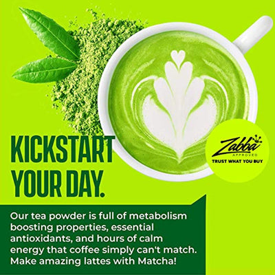 Kiss Me Organics Matcha Green Tea Powder - Organic Japanese Culinary Grade Matcha - Eco Trade Company
