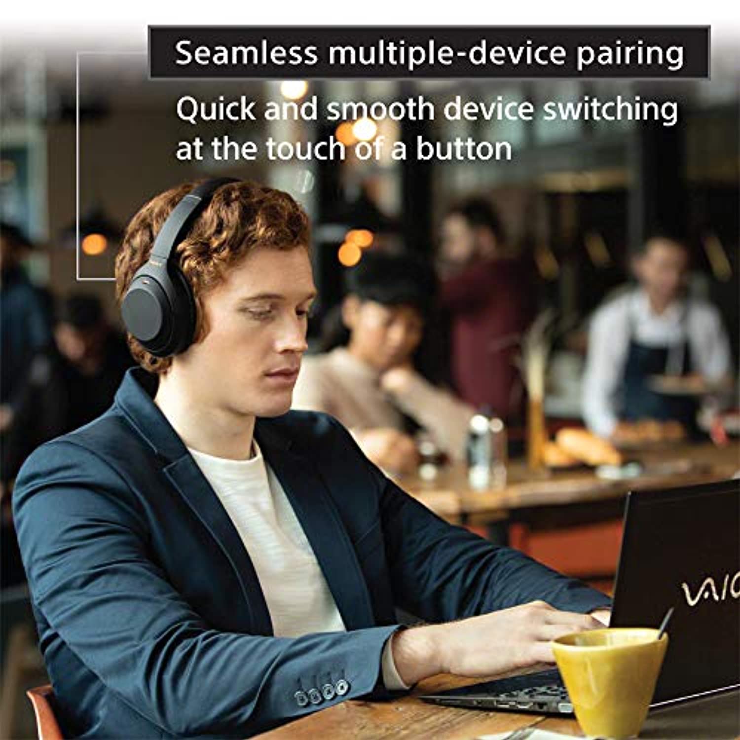 Wireless Industry Leading Noise Canceling Overhead Headphones with Mic for Phone-Call and Alexa Voice Control - Eco Trade Company