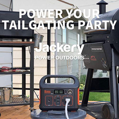 Jackery Portable Power Station Explorer 240Wh Backup Lithium Battery, 110V/200W Pure Sine Wave AC Outlet, Solar Generator (Solar Panel Optional) - Eco Trade Company