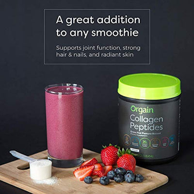 Orgain Grass Fed Hydrolyzed Collagen Peptides Protein Powder - Eco Trade Company