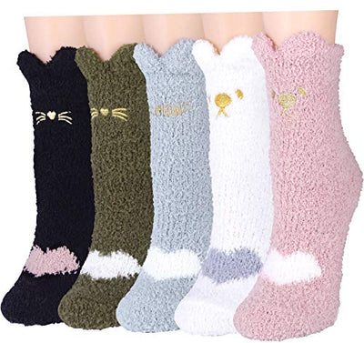 Plush Slipper Socks for Women - Eco Trade Company