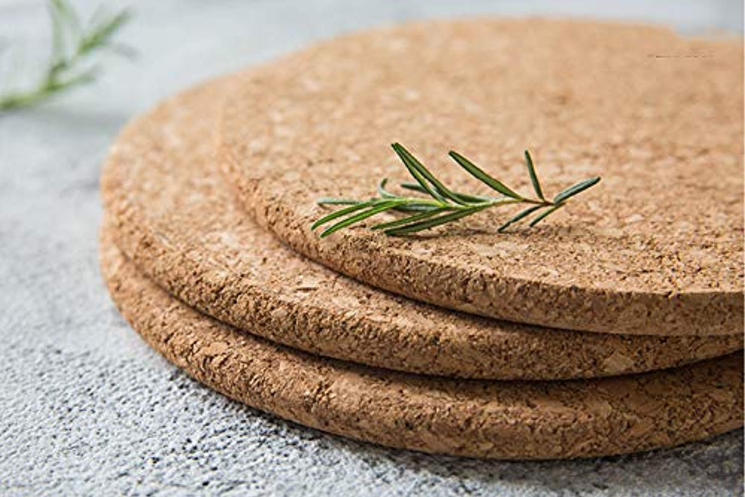 Heat-resistant Round Cork Coasters - Eco Trade Company