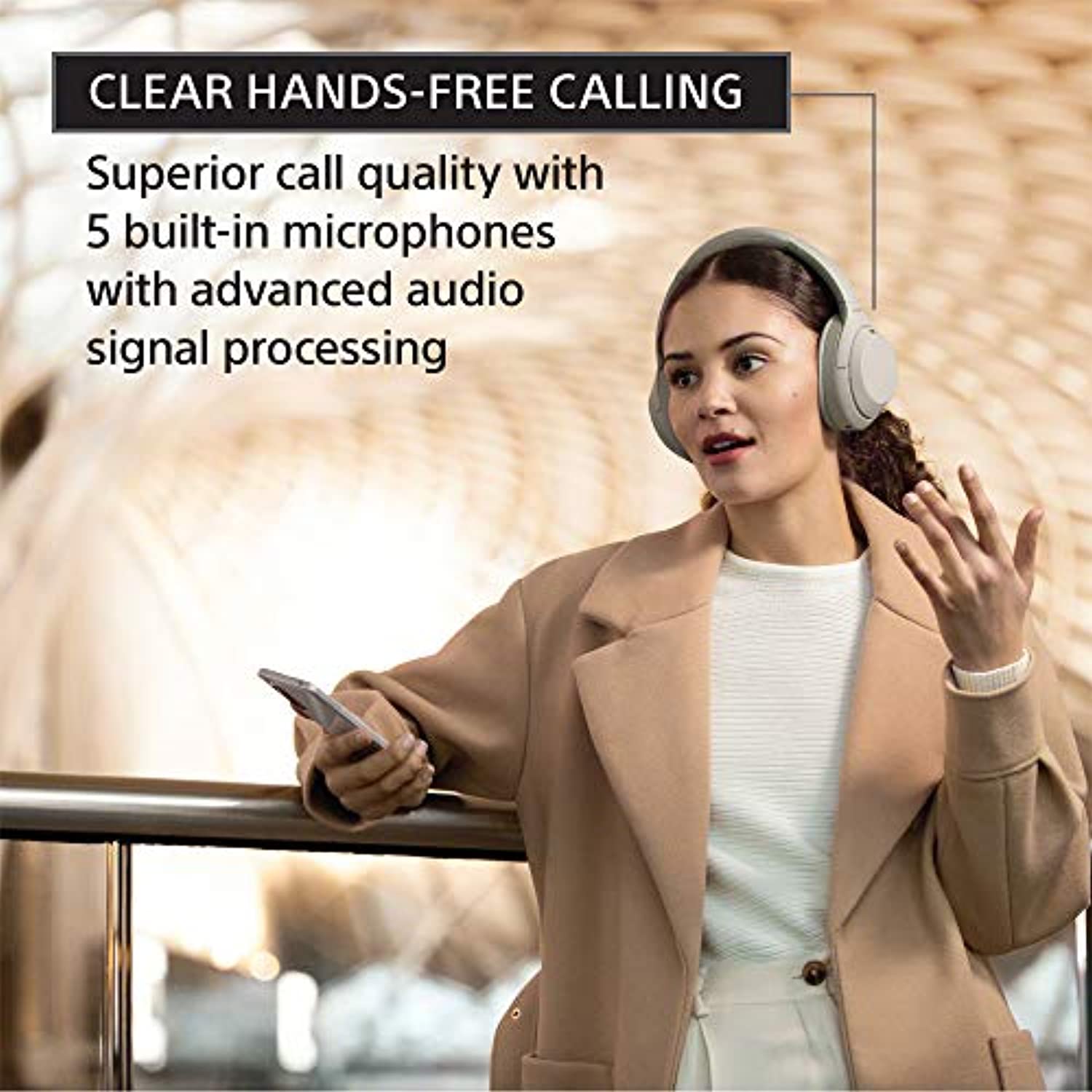 Wireless Industry Leading Noise Canceling Overhead Headphones with Mic for Phone-Call and Alexa Voice Control - Eco Trade Company