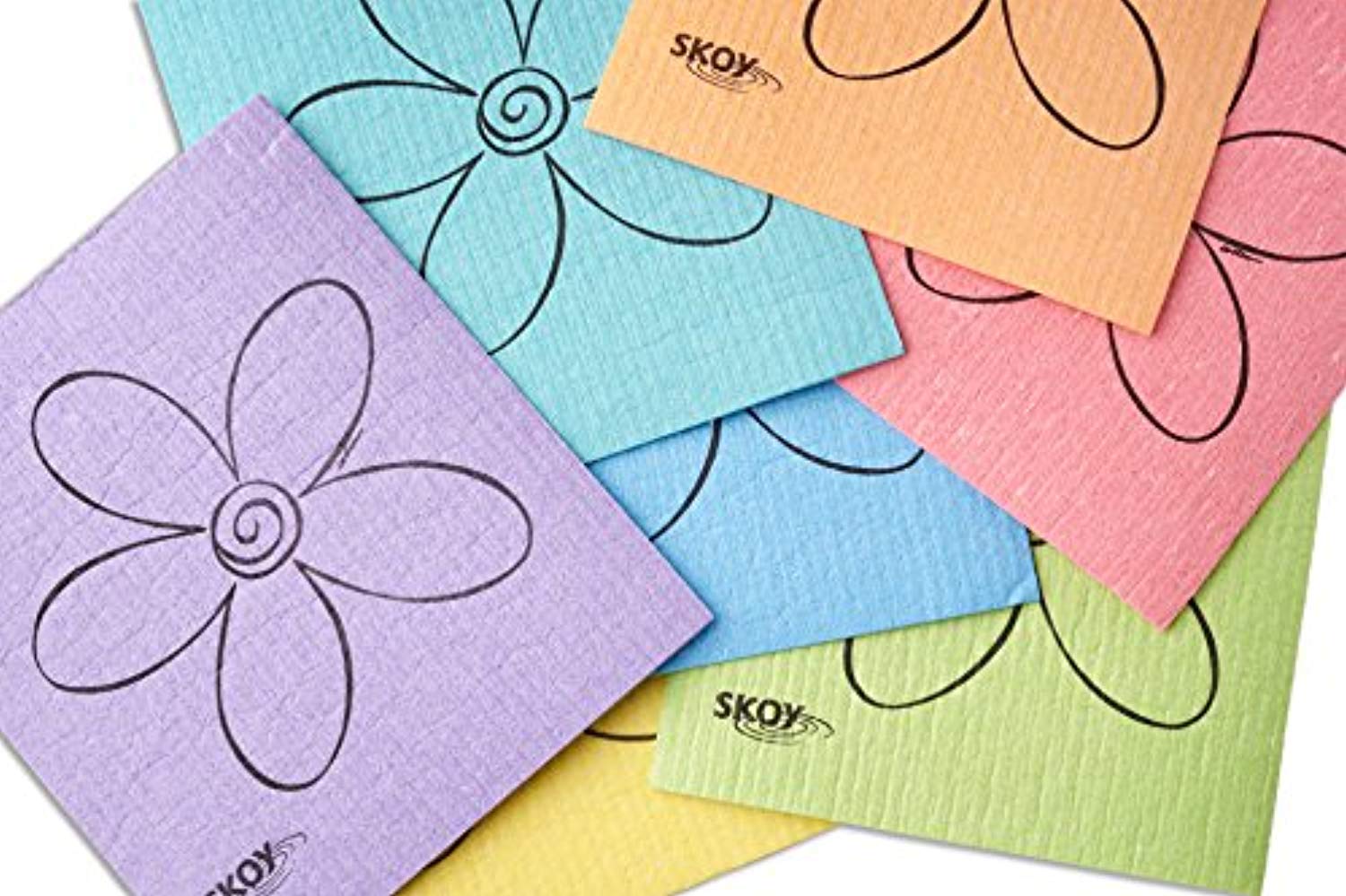 Eco-Friendly Cleaning Cloth 4-Pack Assorted Colors - Eco Trade Company
