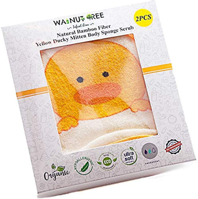 Natural Bamboo Bath Sponge Body Scrub - Eco Trade Company