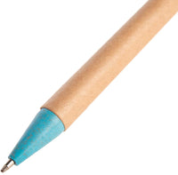 100 Pack Eco-Friendly Pens Medium Point Black Ink Click Pens - Eco Trade Company
