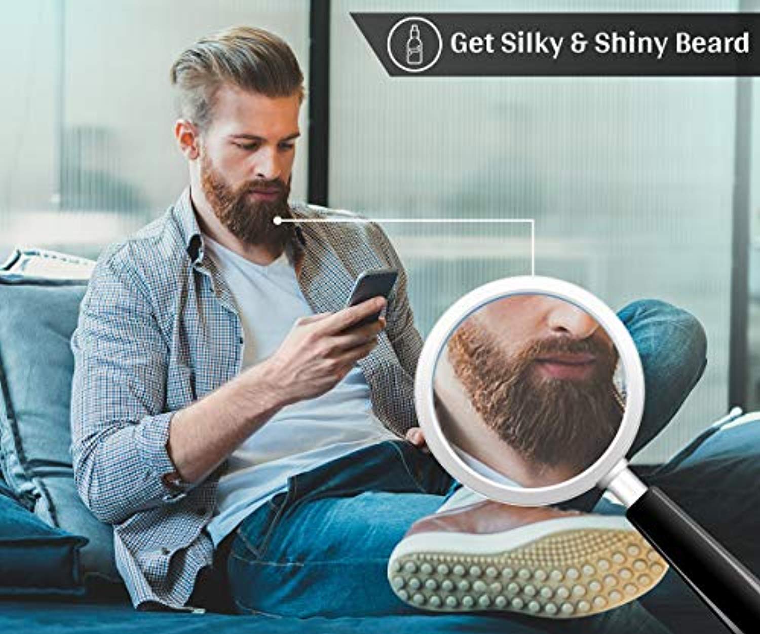 Beard Grooming Kit for Men - 100% Organic - Eco Trade Company