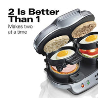 Dual Breakfast Sandwich Maker with Timer - Eco Trade Company