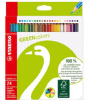 ﻿Color Pencils, Set of 24 , Multicolored - Eco Trade Company