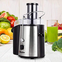 Juicer Ultra 1100W Power, Easy Clean Extractor Press Centrifugal Juicing Machine, Wide 3" Feed Chute for Whole Fruit, Anti-drip, High Quality - Eco Trade Company