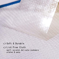 100% Bamboo Dish Cloths Soft Durable and Eco-Friendly Cleaning Rags - Eco Trade Company