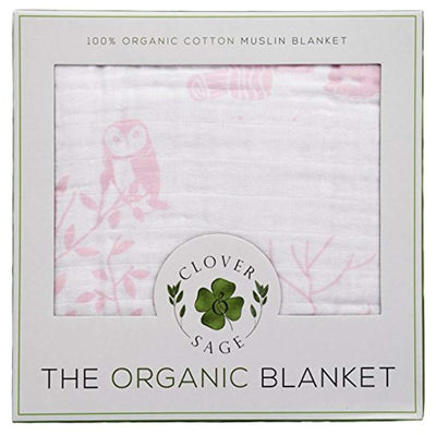 Organic Muslin Baby Toddler Blanket - Eco Trade Company