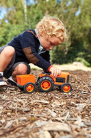 Green Toys Tractor Vehicle, Orange Made from 100% Recycled Plastic, No BPA, phthalates, PVC, or External Coatings - Eco Trade Company