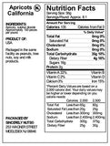 Dried Jumbo California Apricots,  Dehydrated Sweet Gourmet Snacking Food Kosher and Gluten Free - Eco Trade Company