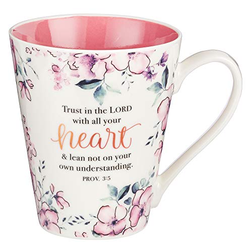 Inspirational Coffee Cups with Bible Verse 13-Ounce Ceramic - Eco Trade Company