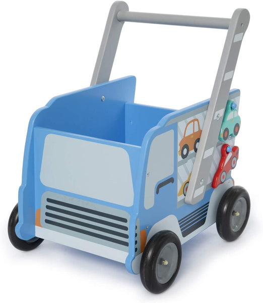 Wooden sit best sale to stand walker