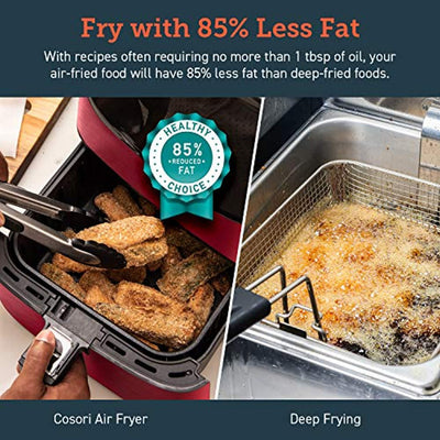 Air Fryer Max XL 5.8 QT Electric Hot Oven Oilless Cooker LED Touch Digital Screen with 11 Presets, Preheat& Shake Reminder - Eco Trade Company