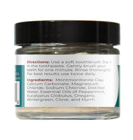 Fluoride Free Natural Toothpaste - Peppermint 3 oz Glass Jar - Eco Trade Company