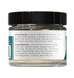 Fluoride Free Natural Toothpaste - Peppermint 3 oz Glass Jar - Eco Trade Company