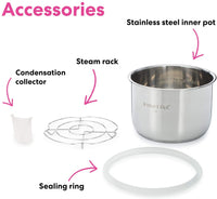 7-in-1 Electric Pressure Cooker Duo, Sterilizer, Slow Cooker, Rice Cooker, Steamer, Saute, Yogurt Maker, and Warmer - Eco Trade Company