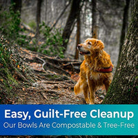 Biodegradable Disposable Pet Bowls Bulk 8 Oz Germ-Free, Non-Toxic Leakproof and Allergen-Free - Eco Trade Company