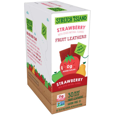 Fruit Leather, 0.5 Ounce Leathers, 30 Count - Eco Trade Company