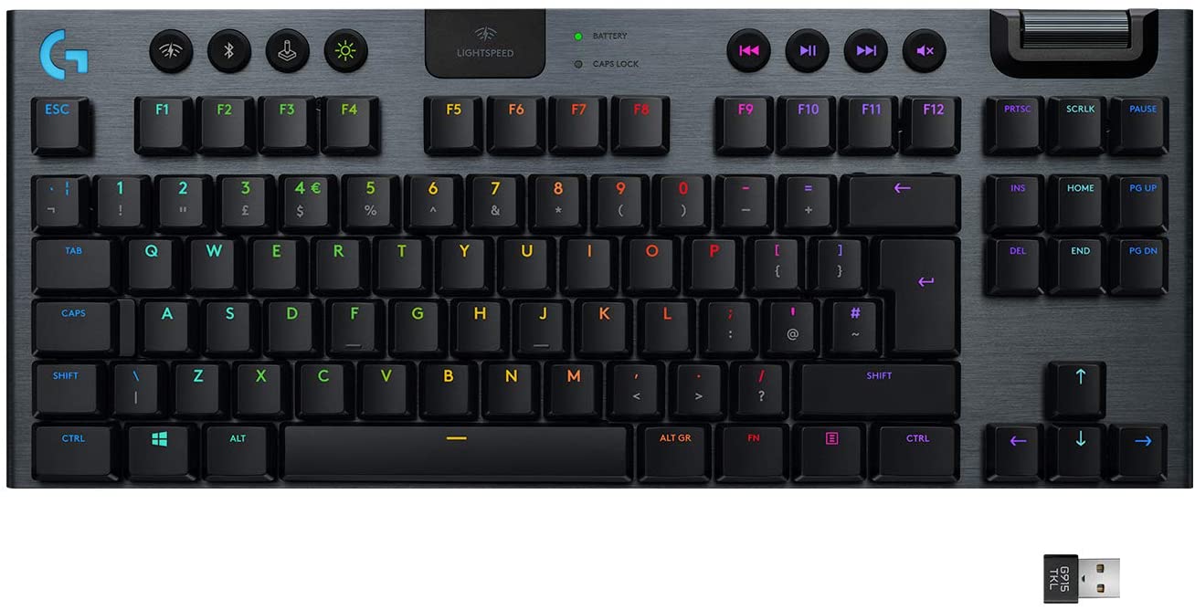 Lightspeed Wireless RGB Mechanical Gaming Keyboard, Low Profile Switch Options, Lightsync RGB, Advanced Wireless and Bluetooth Support - Eco Trade Company