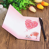 Handmade Walnut Wood Love Greeting Card - Eco Trade Company