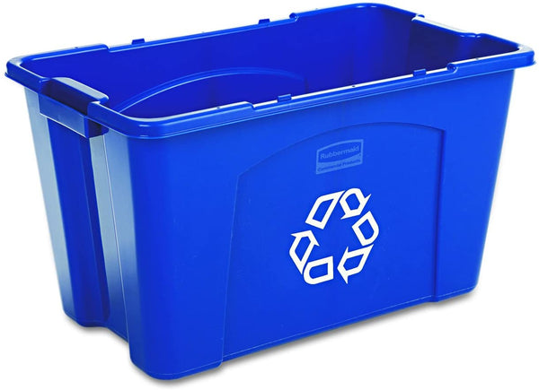 Rubbermaid Commercial Stackable Recycling Bin - Eco Trade Company