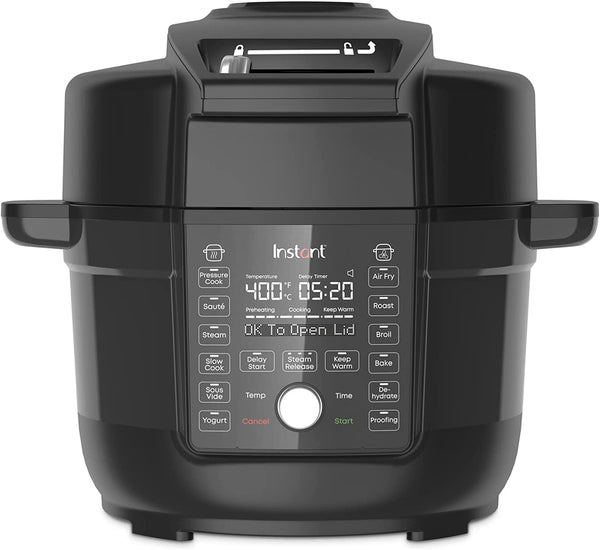 Instant Pot Pro 10-in-1 Pressure Cooker, Slow Cooker, Rice/Grain Cooker,  Steamer, Sauté, Sous Vide, Yogurt Maker, Sterilizer, and Warmer, Includes  App