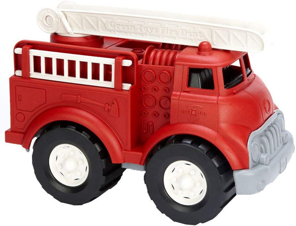 Fire Truck - BPA Free, Phthalates Free Imaginative Play Toy for Improving Fine Motor, Gross Motor Skills - Eco Trade Company