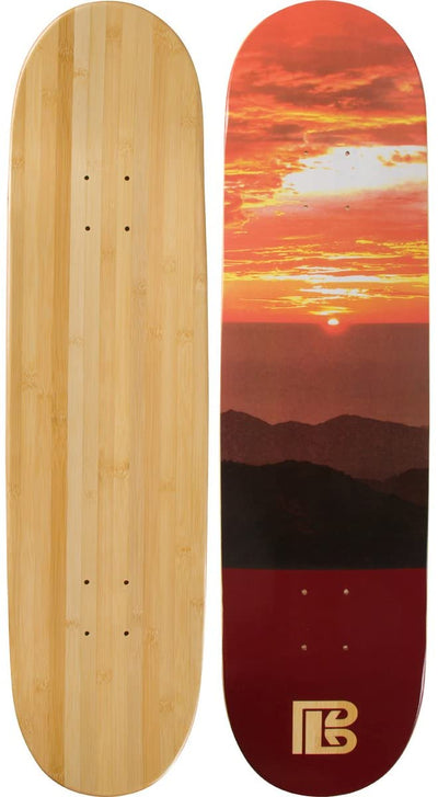 Bamboo Skateboards - Graphic Skateboard Deck Only - Eco Friendly - Eco Trade Company