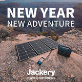 Jackery SolarSaga 60W Solar Panel for Explorer 160/240/500 and HLS290 as Portable Solar Generator, Portable Foldable Solar Charger for Summer Camping - Eco Trade Company