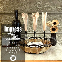 Disposable Wooden Cutlery Set | 100% All-Natural, Eco-Friendly, Biodegradable - Eco Trade Company