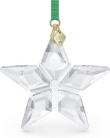 Christmas Ornament, Large, Clear Crystal, Made in USA - Eco Trade Company