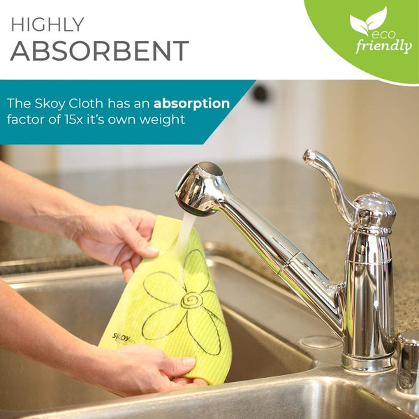 EcoFriendly and Reusable Swedish Dishcloth, for Kitchen and Household Use, Environmentally