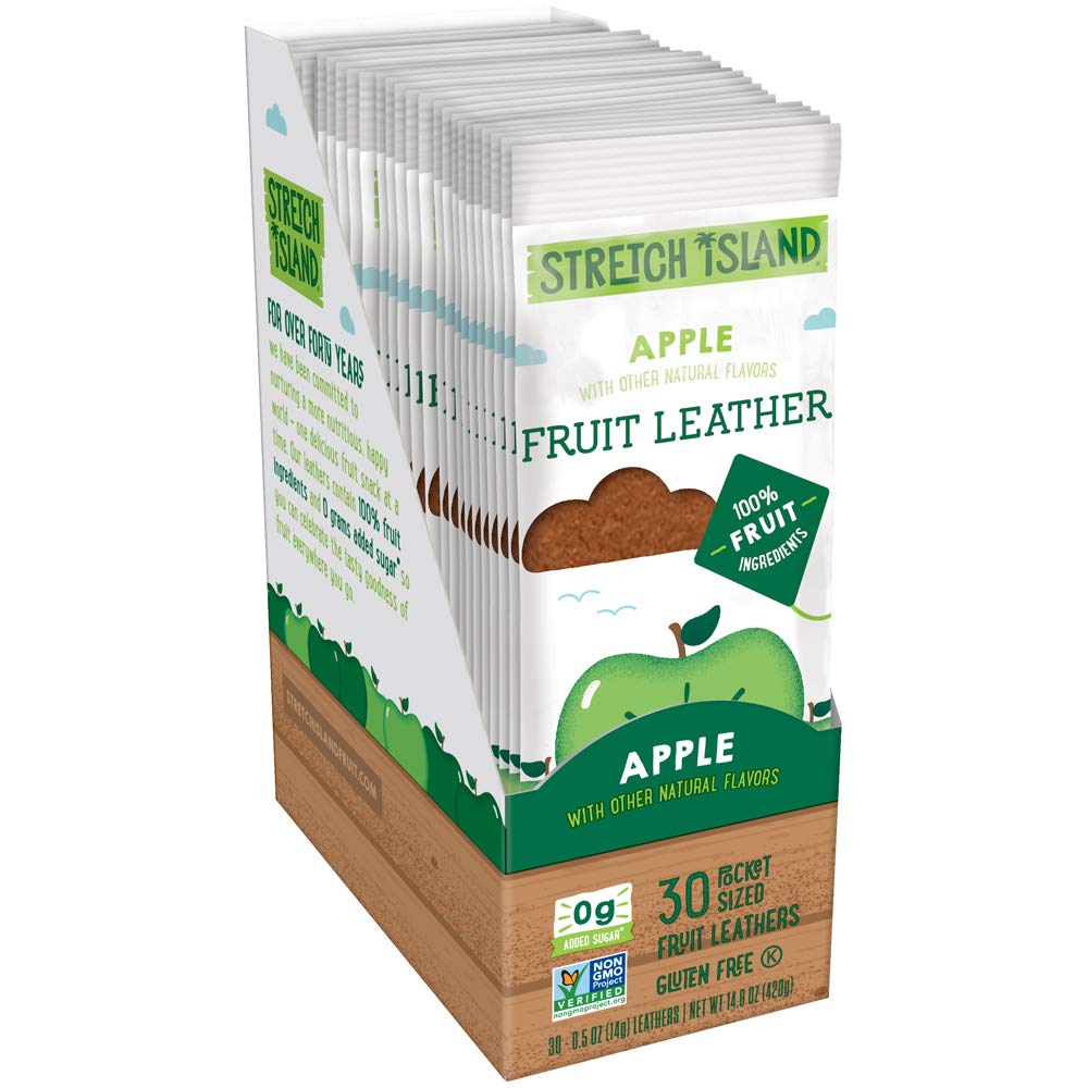 Fruit Leather, 0.5 Ounce Leathers, 30 Count - Eco Trade Company