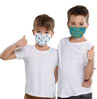 Kids face mask | 100% Cotton Comfortable Easy Breathing | 2 pcs Set for Children - Eco Trade Company