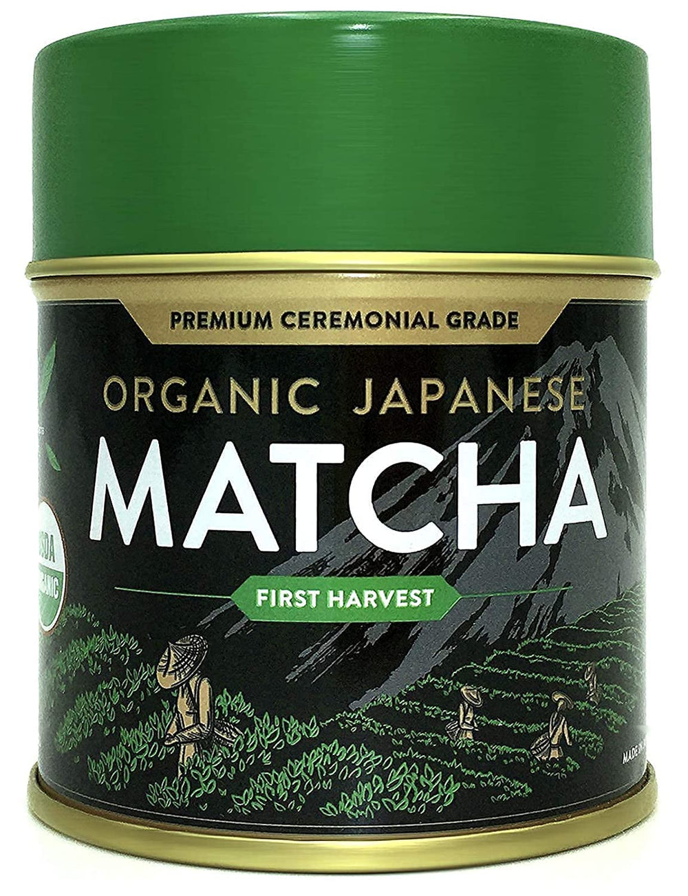 Organic Japanese Matcha Green Tea Powder – USDA & JAS Organic - Authen ...