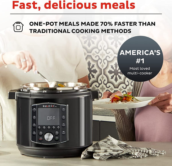  Instant Pot Air Fryer Lid 6 in 1, No Pressure Cooking  Functionality, 6 Qt, 1500 W,Black : Everything Else