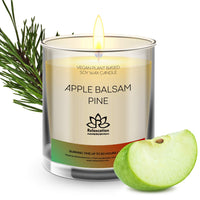 Big Candle in Luxury Matte White Glass Jar Soy Wax Eco-Friendly Clean Burn up to 80 hours - COZY CHRISTMAS Holiday Scent - Made in USA 10 oz - Eco Trade Company