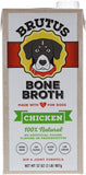 Brutus Bone Broth for Dogs, Natural, Glucosamine & Chondroitin for Healthy Joint, Hydrating Dog Food Topper for All Ages, Made in USA - Eco Trade Company