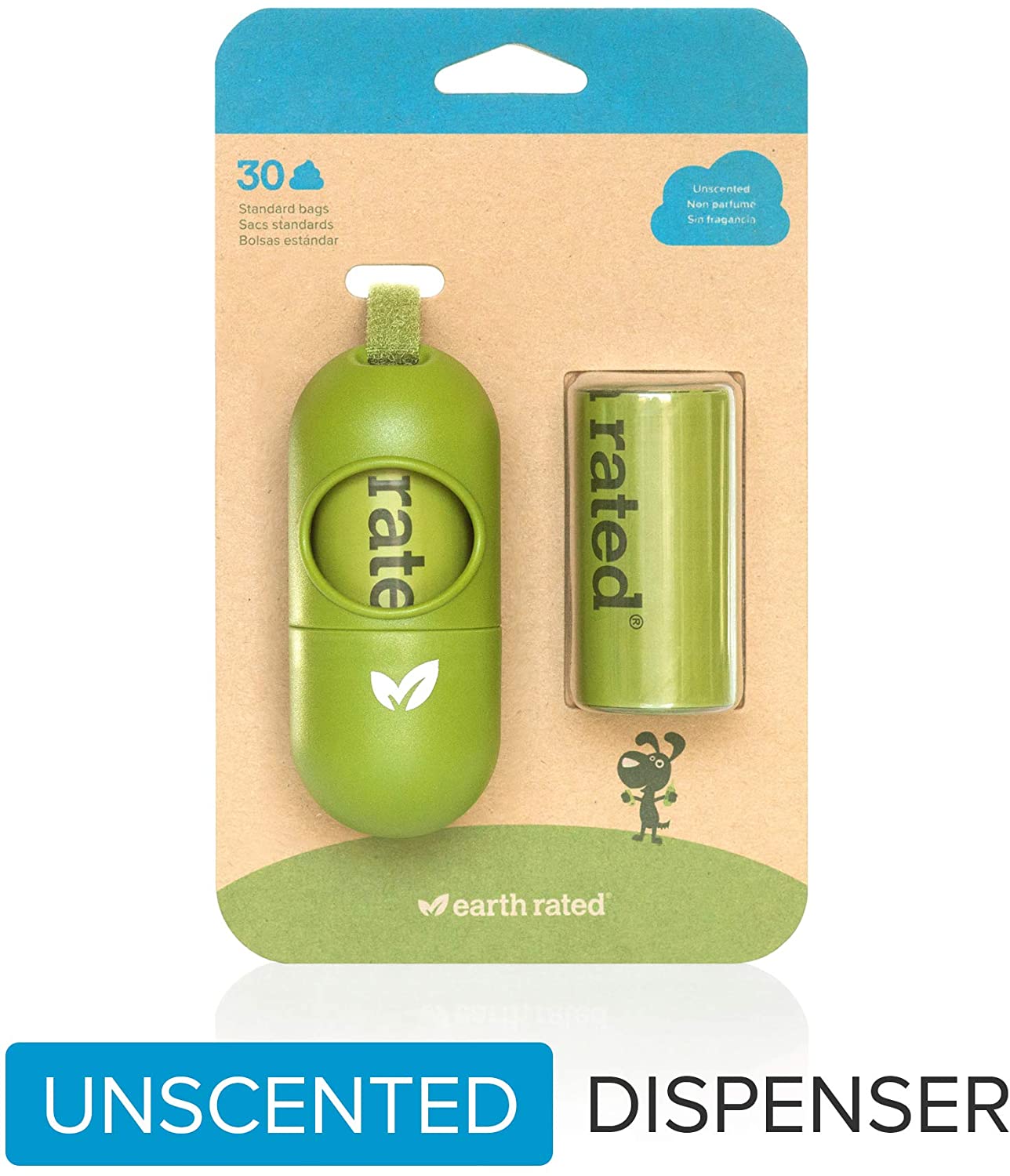 Earth Rated Leash Dispenser for Dog Waste Bags - Eco Trade Company