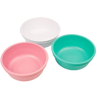 3pk 12 oz. Bowls, Made from Eco-Friendly Heavyweight Recycled Milk Jugs and Polypropylene, Made in USA - Eco Trade Company