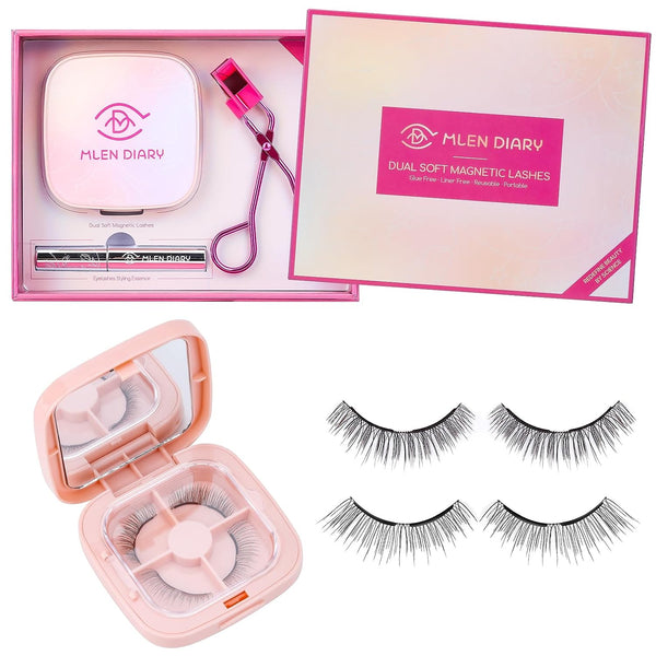 Magnetic False Eyelashes Extension with Applicator and Lash Seal - Eco Trade Company