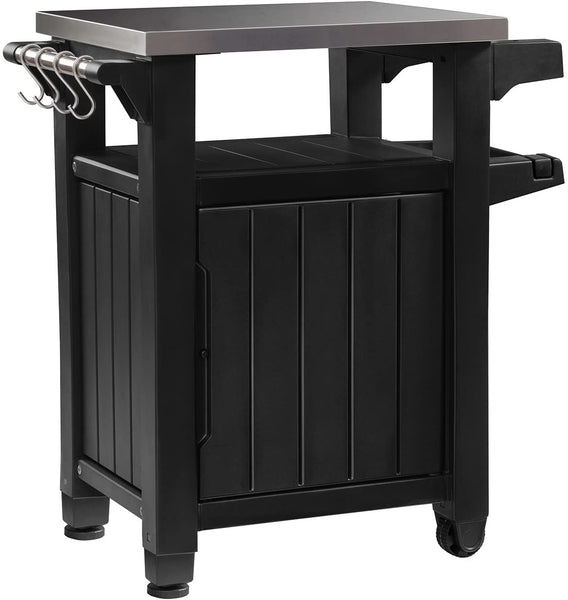 Portable Outdoor Table and Storage Cabinet